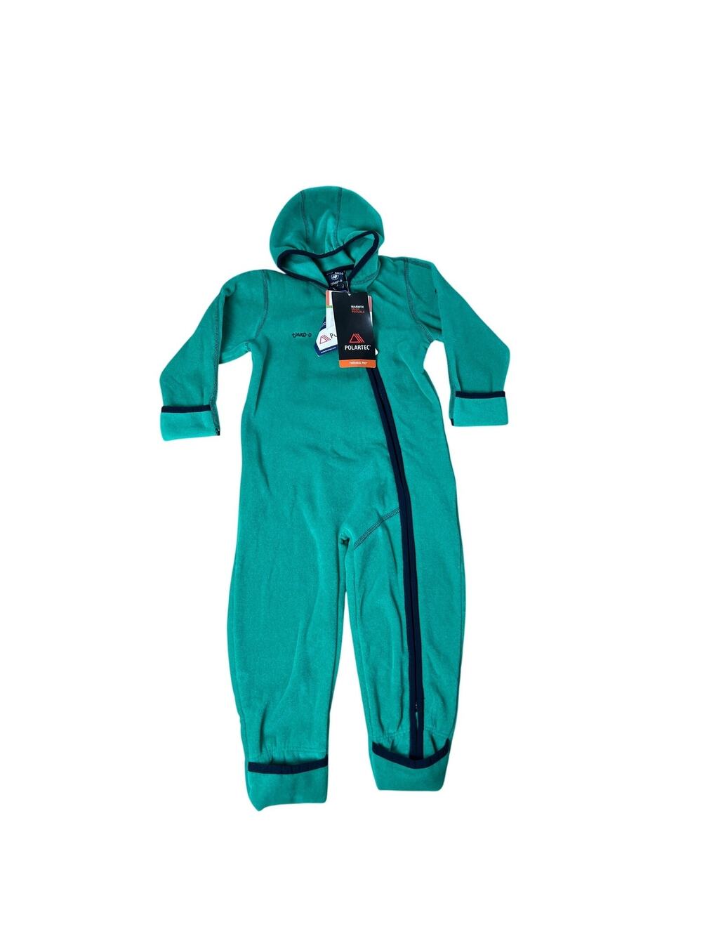 NWT Jako-O Green Thermal Pro Fleece Boy One Piece Under Layer Once Size
